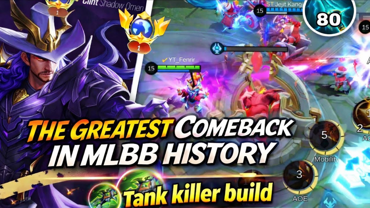 YOU WON'T BELIEVE WHAT I DID 😱! CLINT : THE GAME CHANGER ! FULL PENETRATION BUILD - MOBILE LEGEND