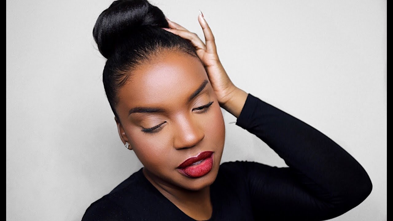 HOW TO: TOP KNOT BUN USING BRAIDING HAIR | SAMSBEAUTY.COM | KAREN ANNETTE