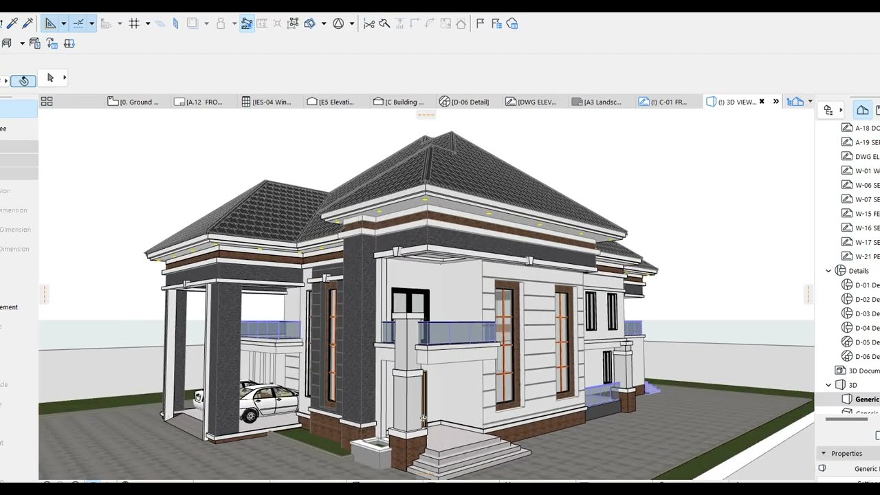 ARCHICAD MODEL SLIDE SHOW