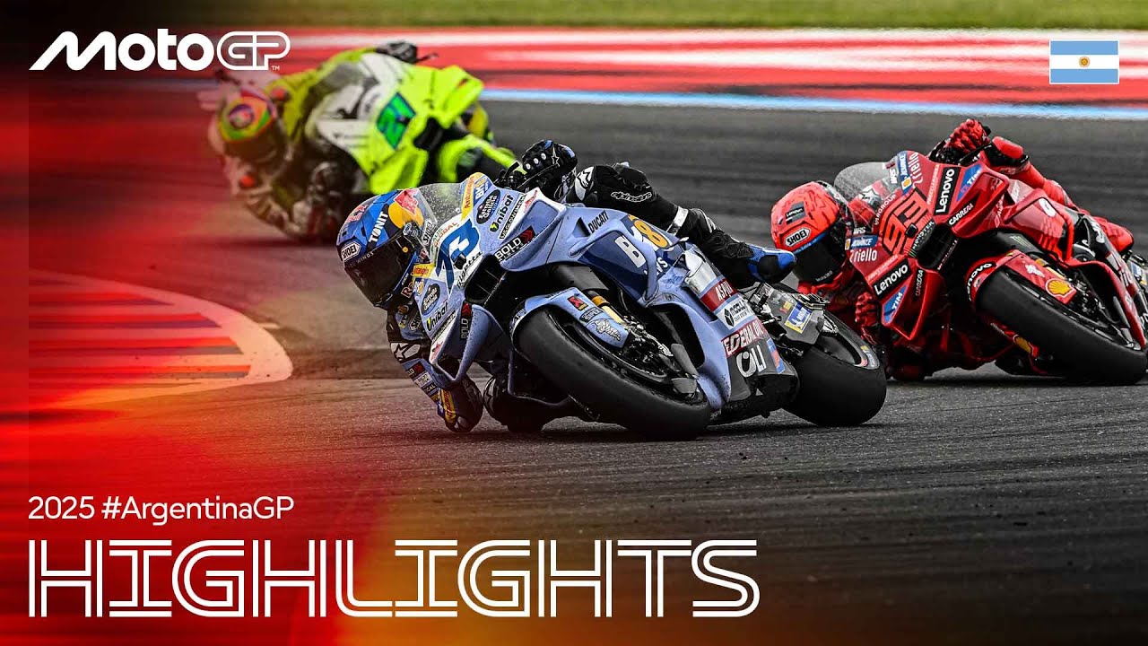 MotoGP HIGHLIGHTS 💃 2025 Argentina GP