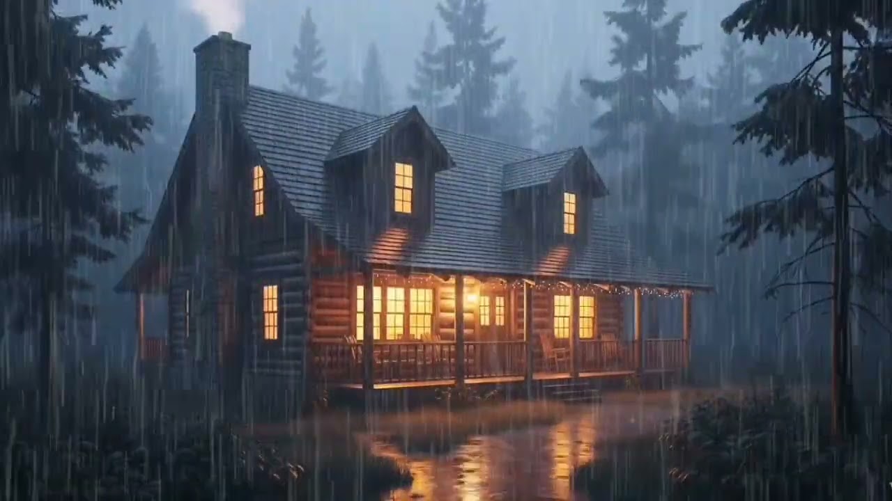 Close Your Eyes, Relax & Drift Away 🌧️ Calming Rain Sounds for Deep Sleep & Tinnitus Relief