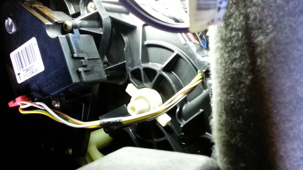 Chevy Blend Door Actuator Replacement - Part 2