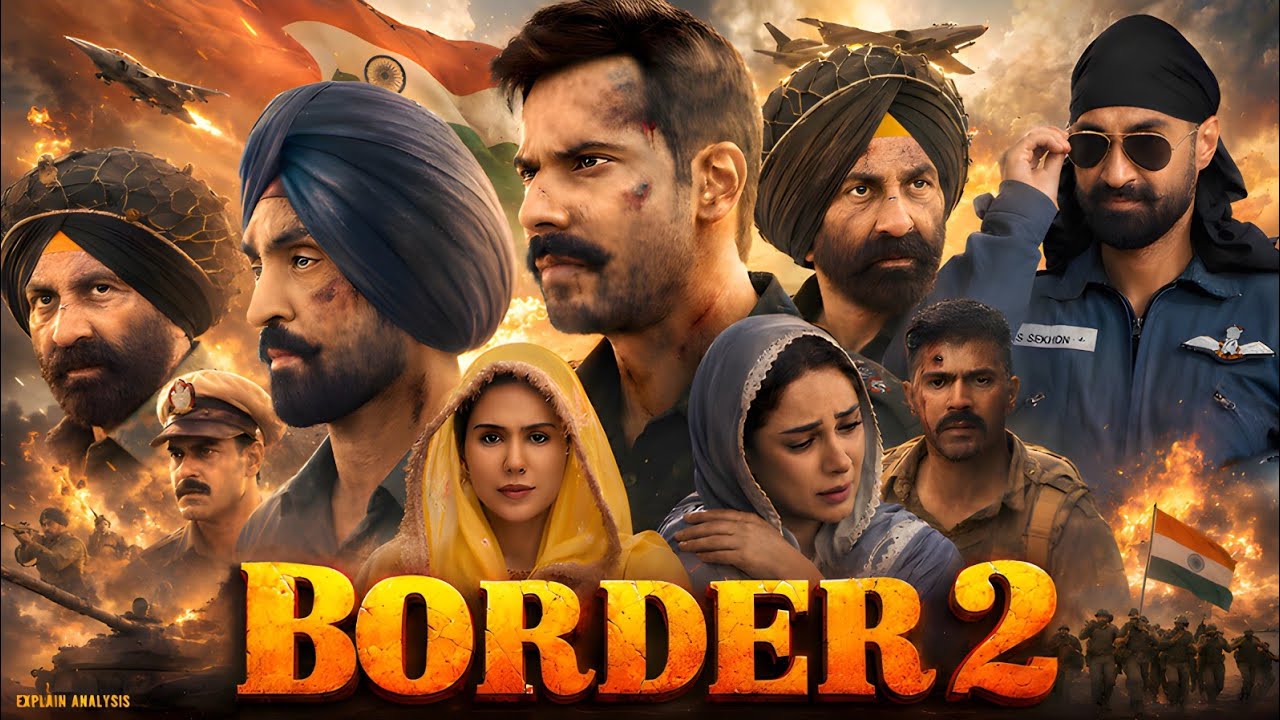 Border 2 Full Movie | Sunny Deol | Varun Dhawan | Diljit Dosanjh | All Details And Deep Analysis 