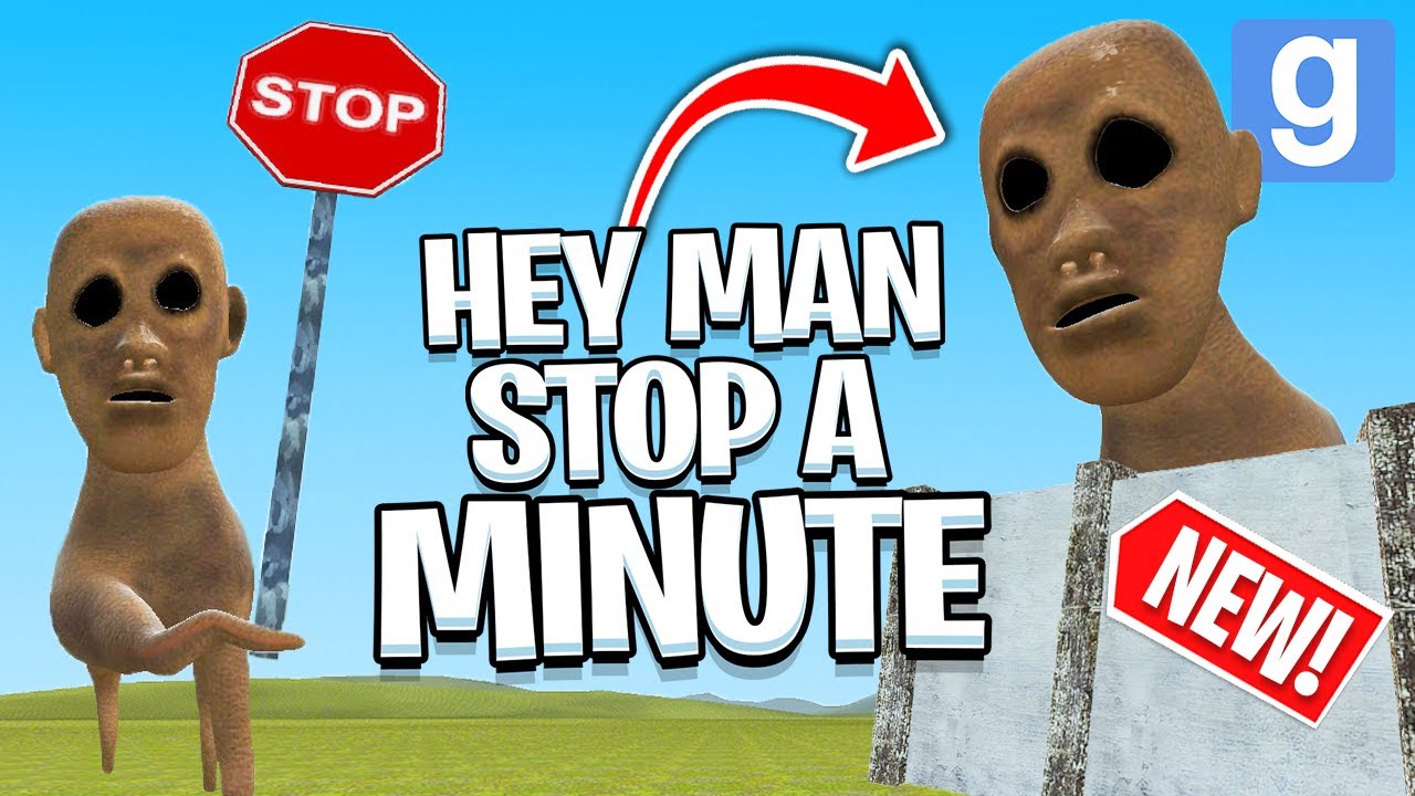 HEY MAN STOP A MINUTE! - NEW TREVOR HENDERSON CREATURE (Garry's Mod Sandbox) | JustJoeKing