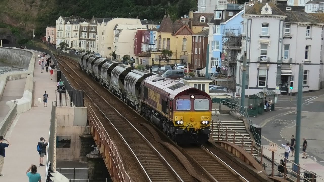 Railtours , Freight, Light Engines, Test Train & Sleeper Around Dawlish - 26-7-25 to 01-08-25