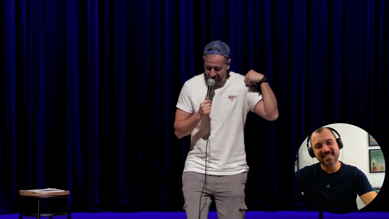 React do vídeo: AFONSO PADILHA - TENTEI FAZER MEDITAÇÃO GUIADA