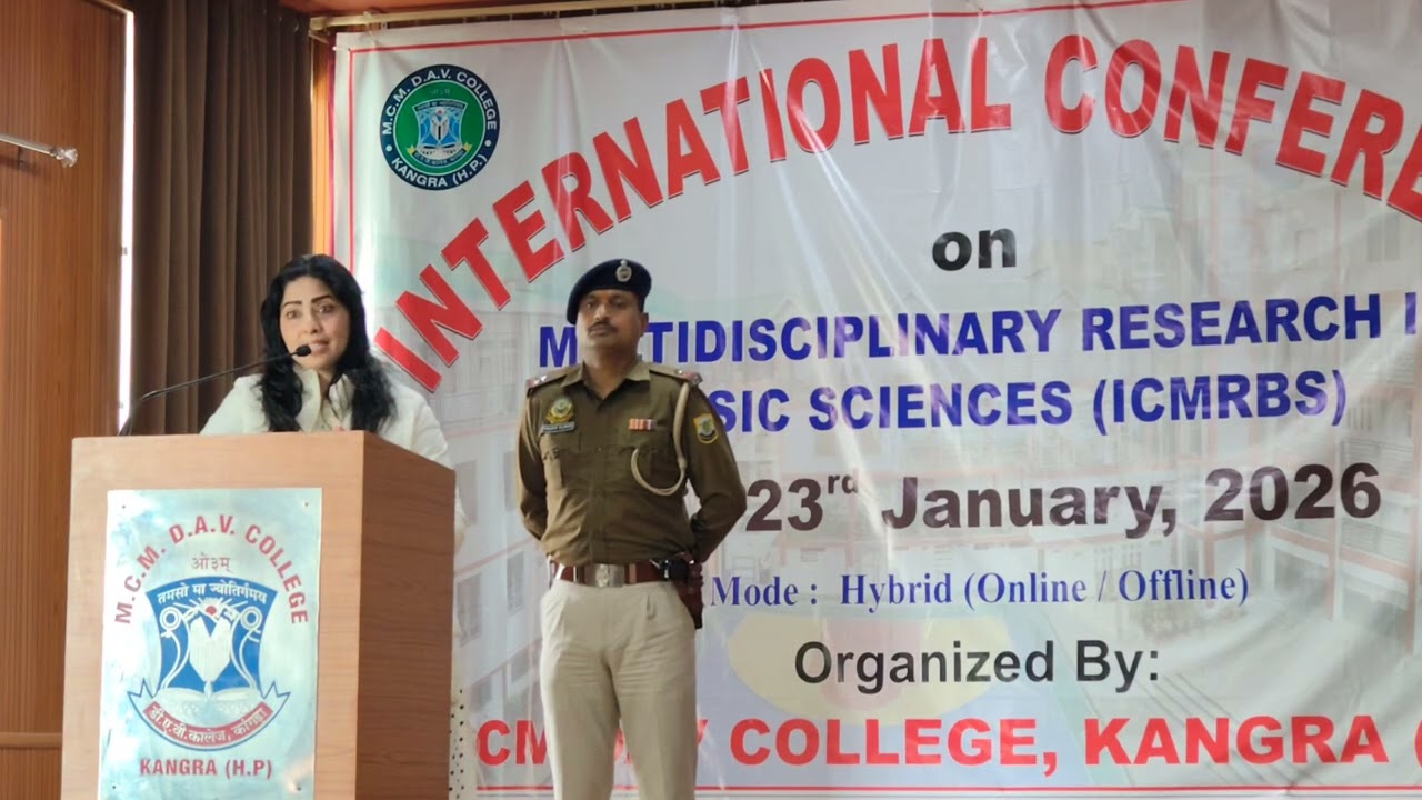 International Conference on Multidisciplinary Research in Basic Science (Day-1)  (Part-1)21/01/26 