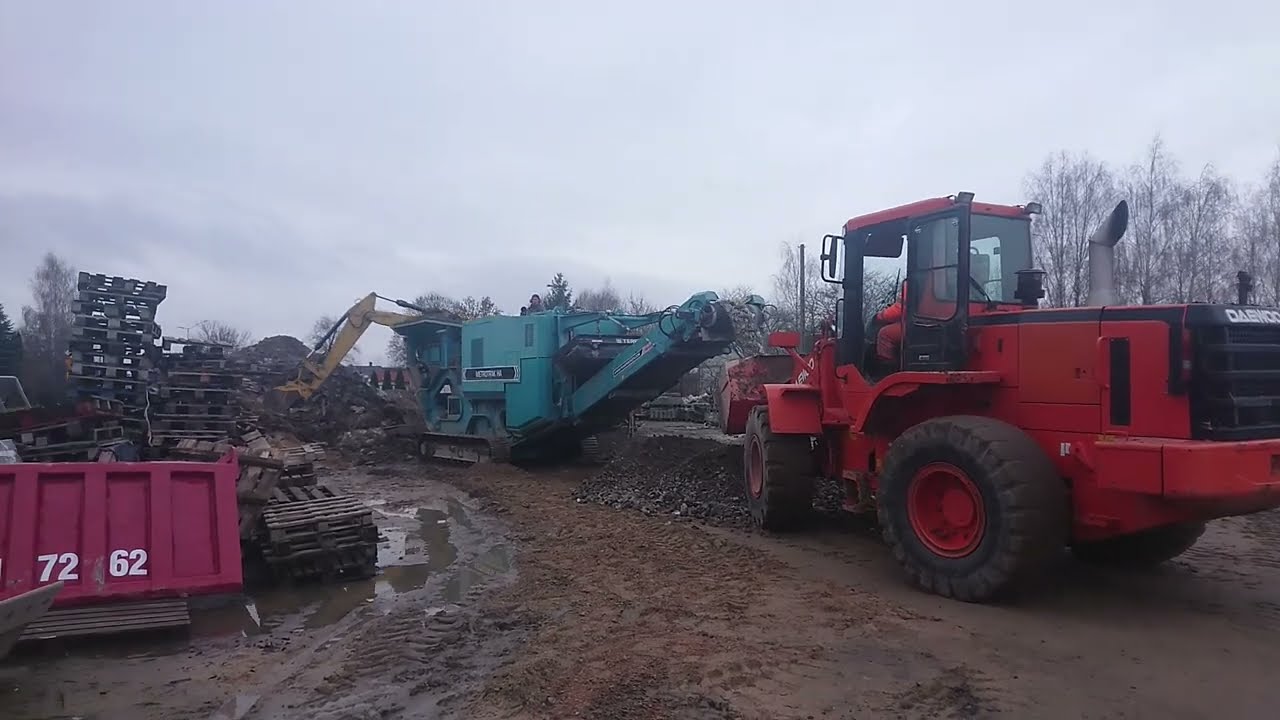 Kruszenie gruzu - kruszarka powerscreen.com