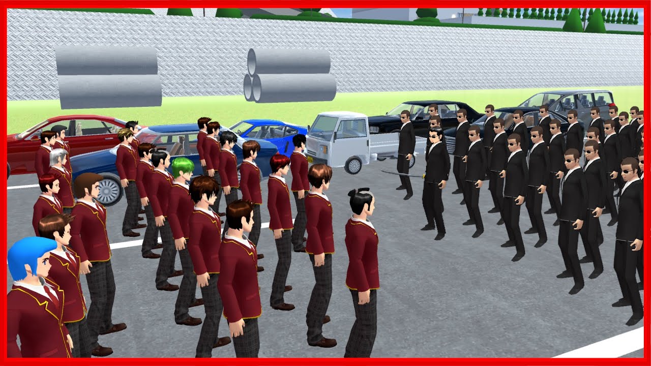 The Biggest Battle in SAKURA School Simulator