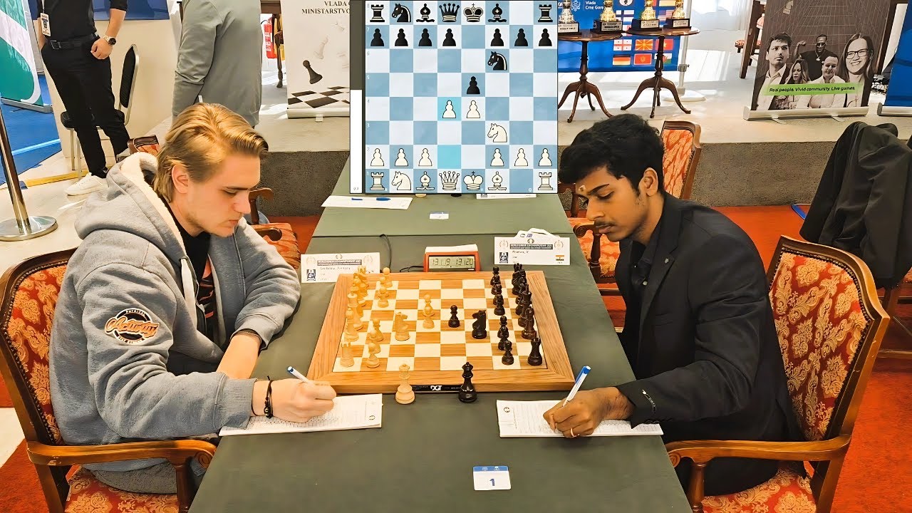 Petrov's defense GM Grebnev Aleksey (2555) vs GM Pranav V (2615) Classical chess
