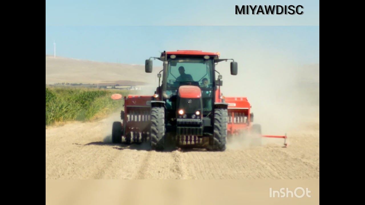 HMS Şanzımanlı Tip MIYAWDISC Serisi  / MIYAWDISC Planters by HMS - Yonca Ekimi - Konya Güvenç Köyü