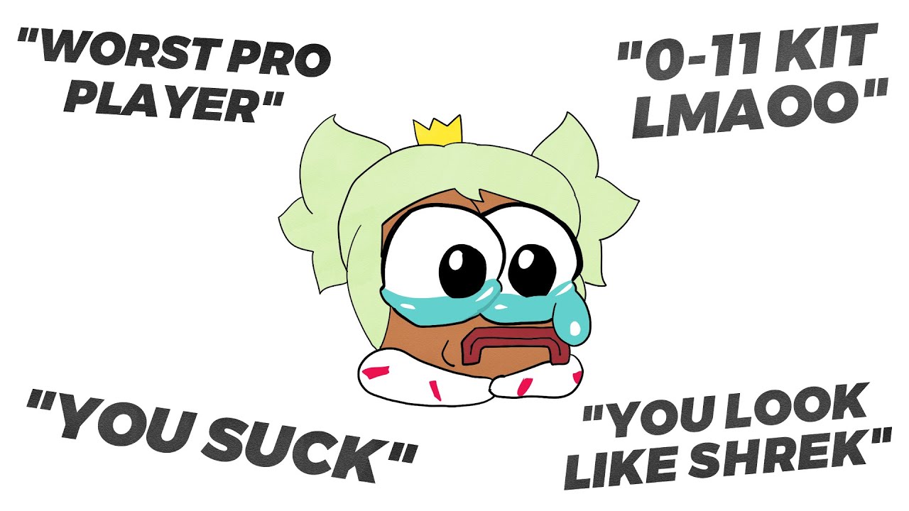 reading hate comments.