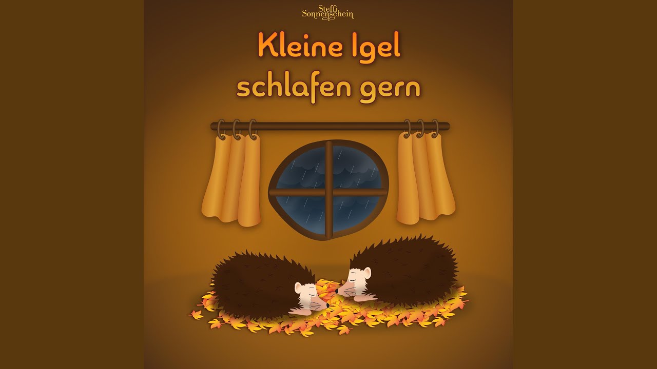 Kleine Igel schlafen gern