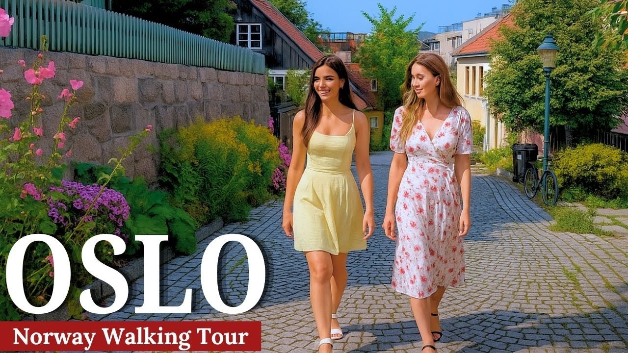 From Colourful Streets to Iconic Sights | Walking Oslo’s Best Mix in 4K 🇳🇴