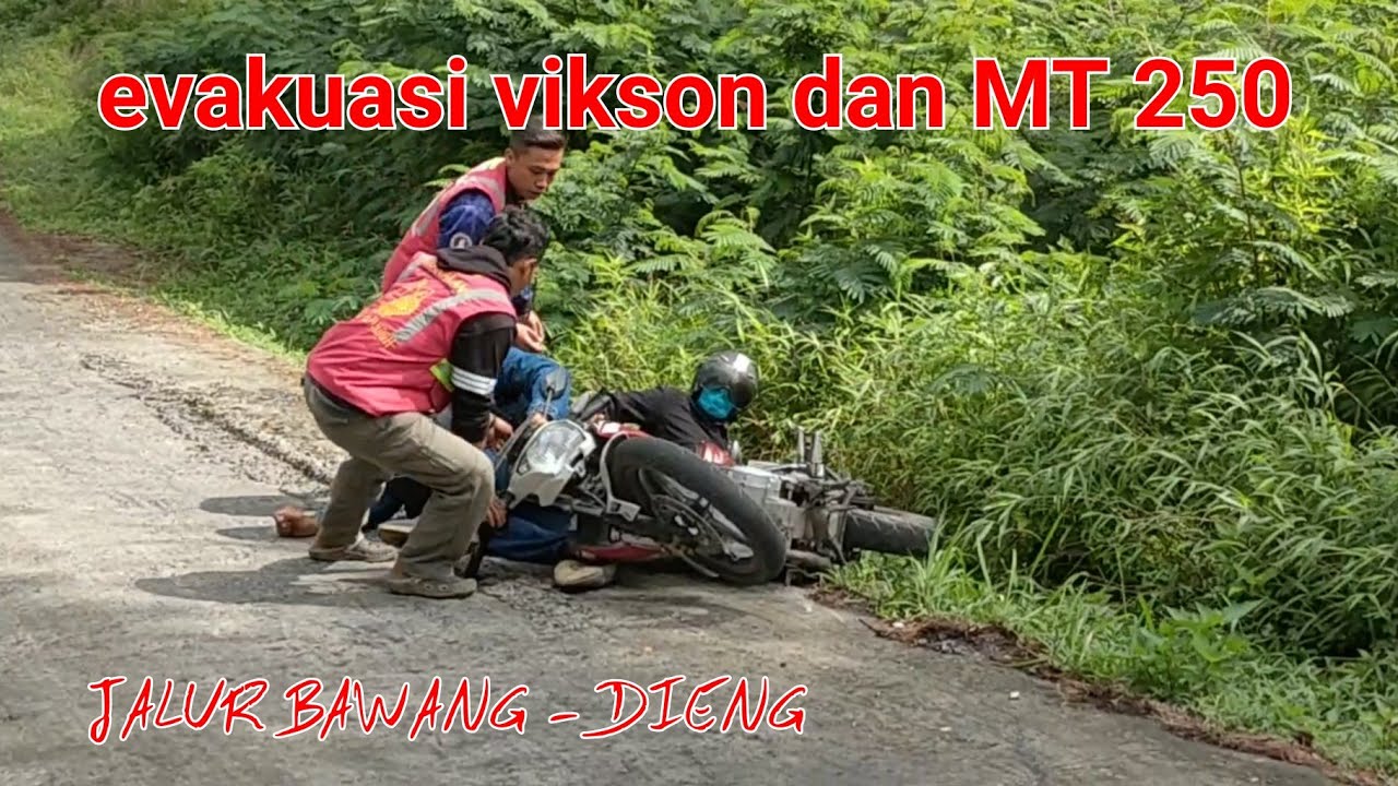 KRAKALAN penuh pemotor || desa deles || jalur bawang-dieng || crew krakalan