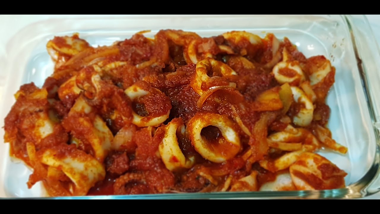 Sambal Sotong (Calamari)