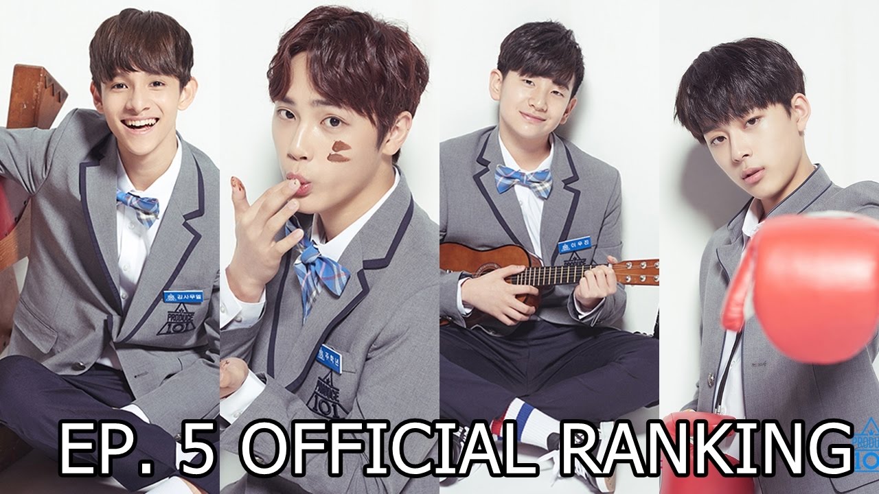 PRODUCE 101 S2 OFFICIAL RANKING (TOP 20) EP.5