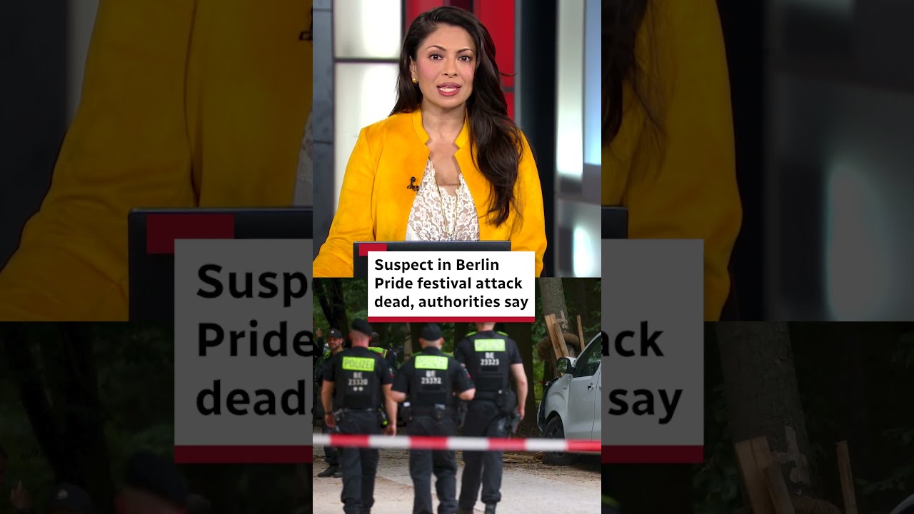 Suspect in Berlin Pride festival attack dead, authorities say
