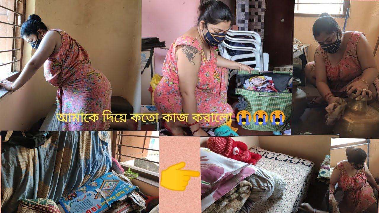 Store room কে বানিয়ে ফেললাম Living room❤️ কতো খাটলাম আজকে😟
