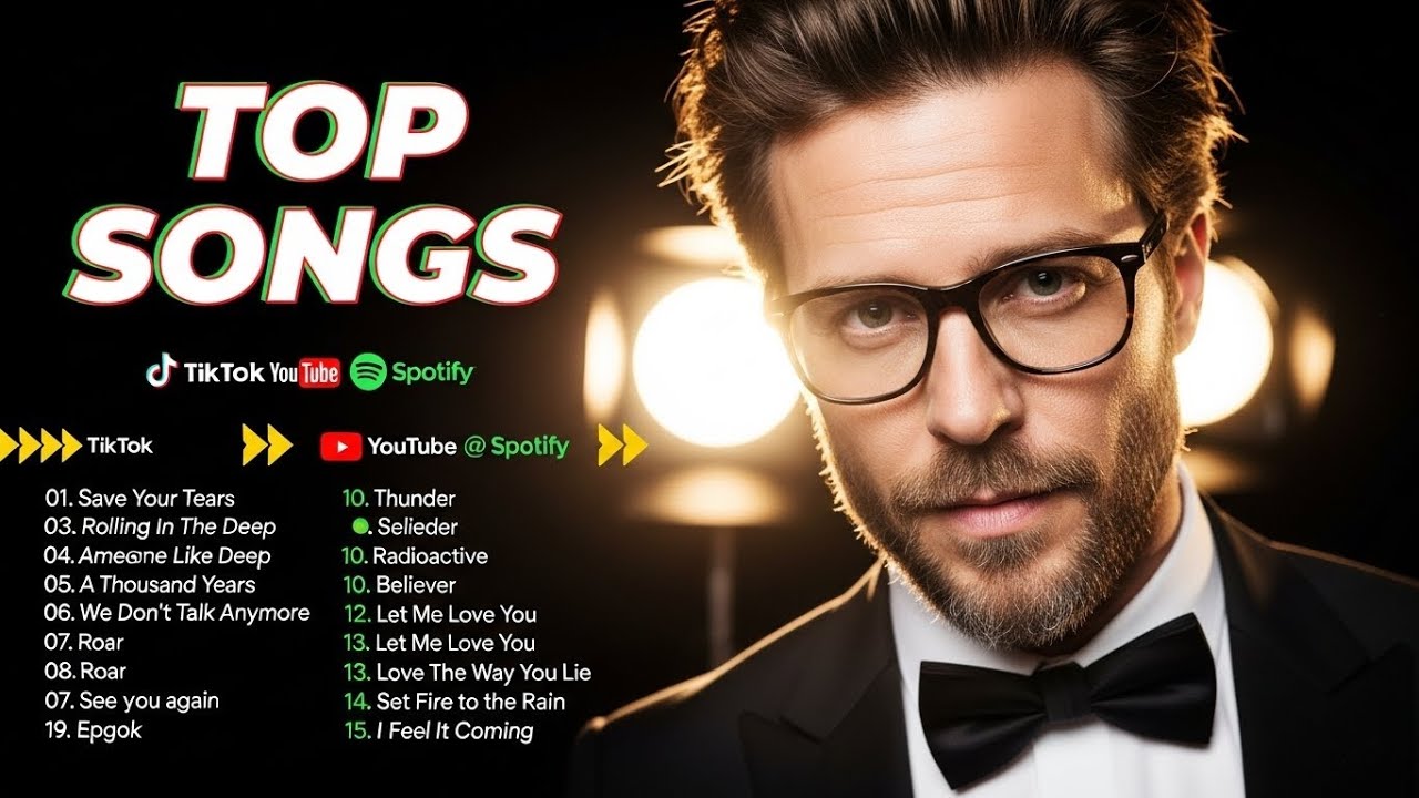 Bruno Mars, Maroon 5, Adele, Dua Lipa, Ed Sheeran, Rihanna, Selena Gomez, Zayn 🌊 Billboard Hot 100