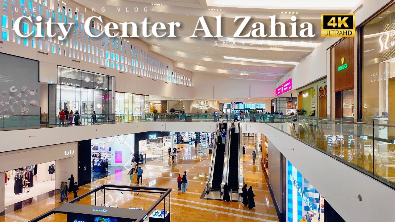 City Center Al Zahia in Summer 2025 | Sharjah Travel Guide 4K HDR