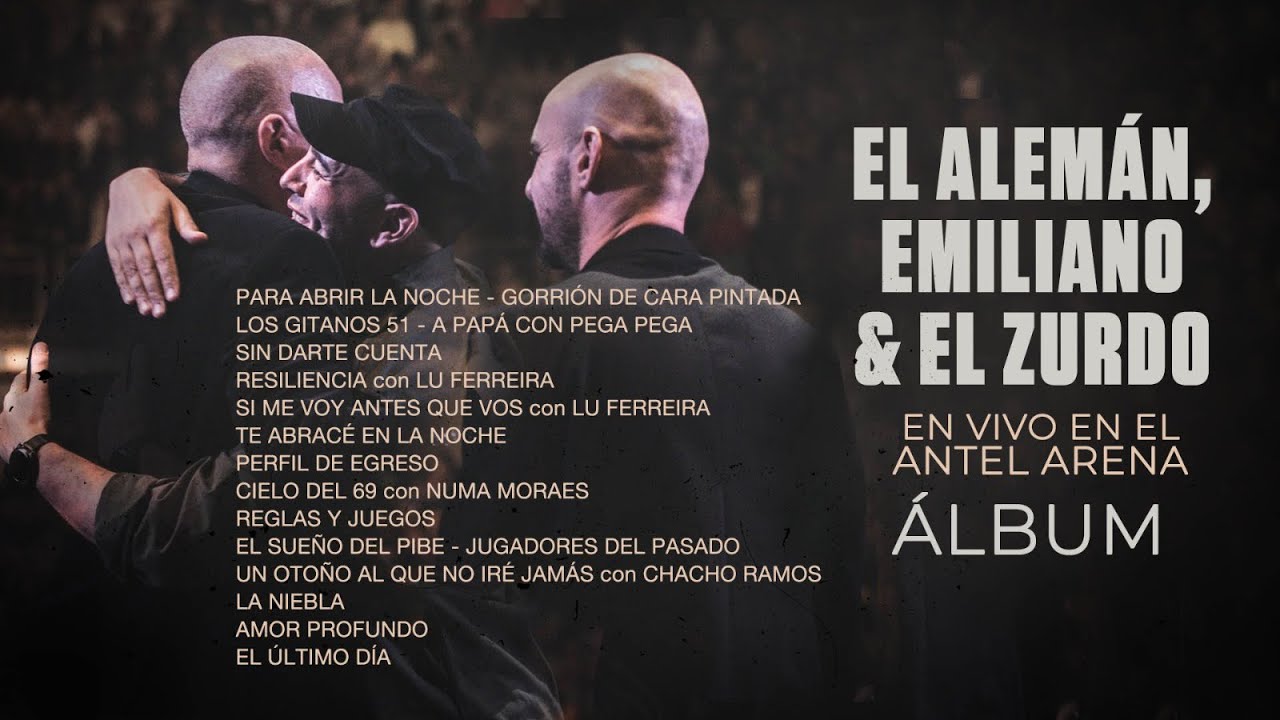 El Alem&aacute;n, Emiliano & El Zurdo en Vivo Album
