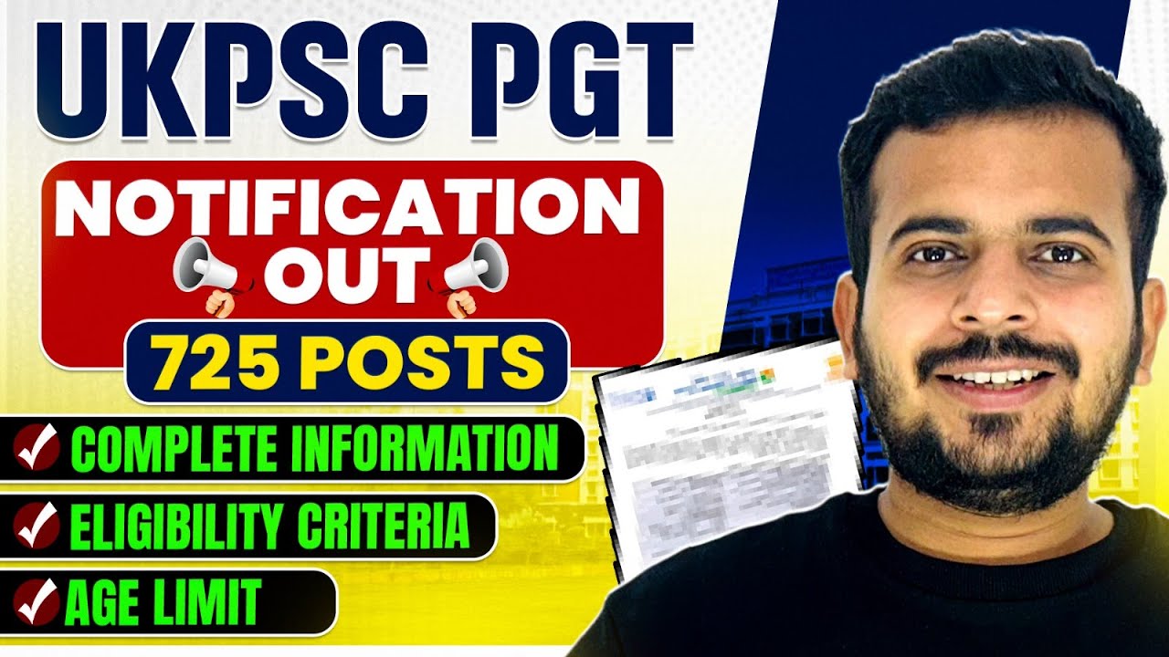UKPSC Lecturer 2026 | UKPSC Lecturer Vacancy 2026 | UKPSC Lecturer Form Fill UP | UKPSC lecturer