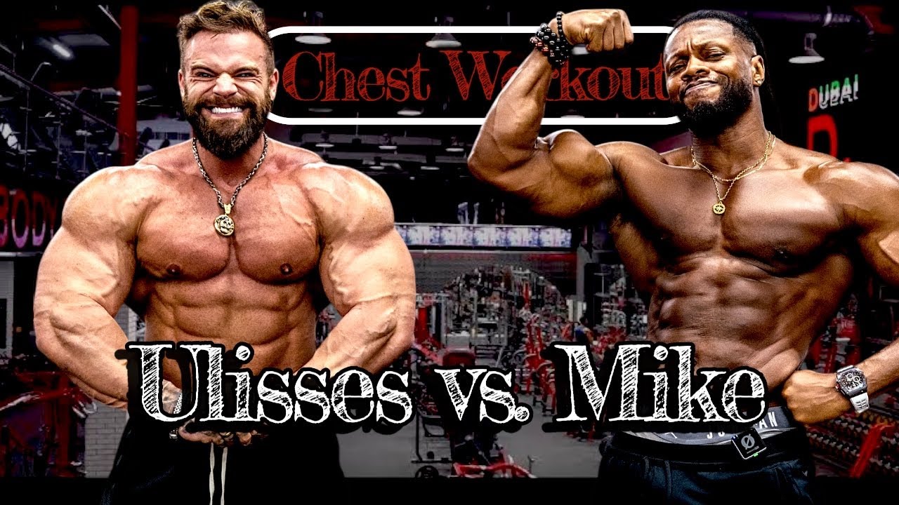 Bodybuilding in Dubai - Chest Workout with Ulisses / Binous Gym 