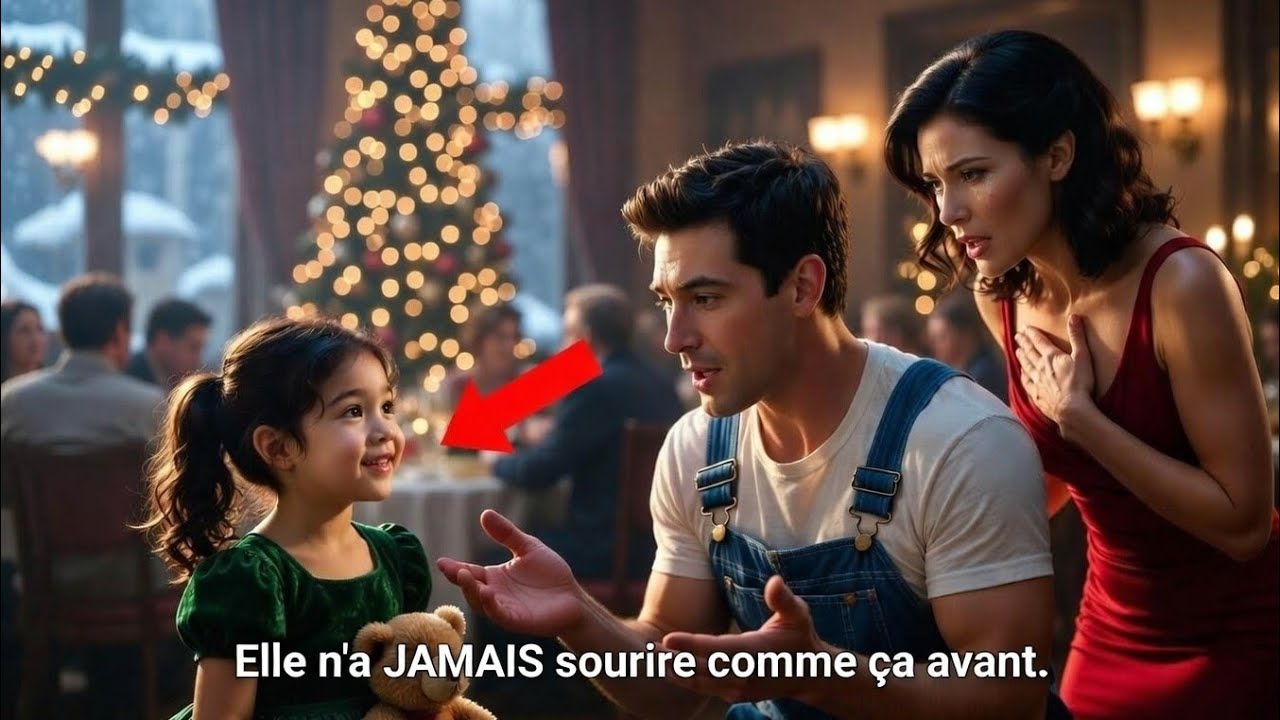 PDG emmène sa fille sourde au dîner de Noël — La langue des signes du papa solo la fait sourire