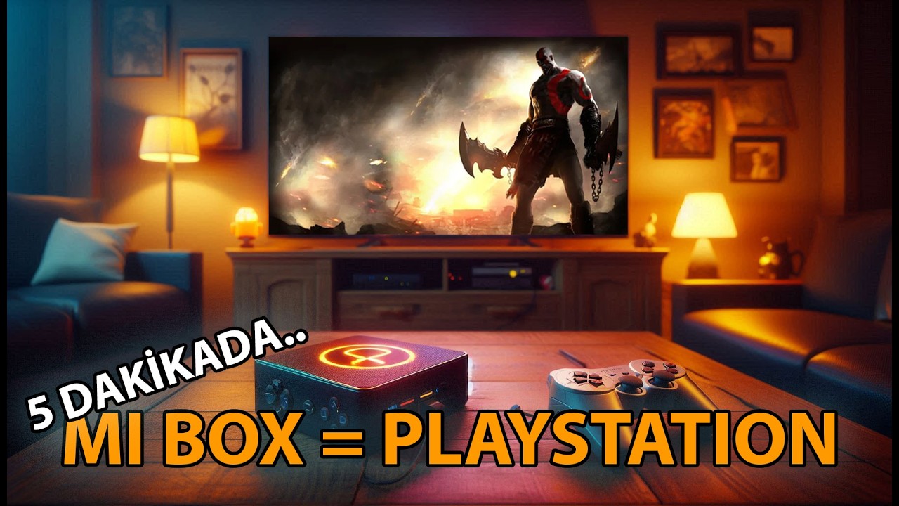 5 DAKİKADA... MI BOX = PLAYSTATION ✊