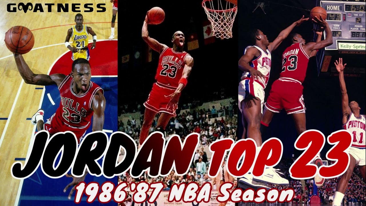 Michael Jordan Top 23 ~1986'87 Season