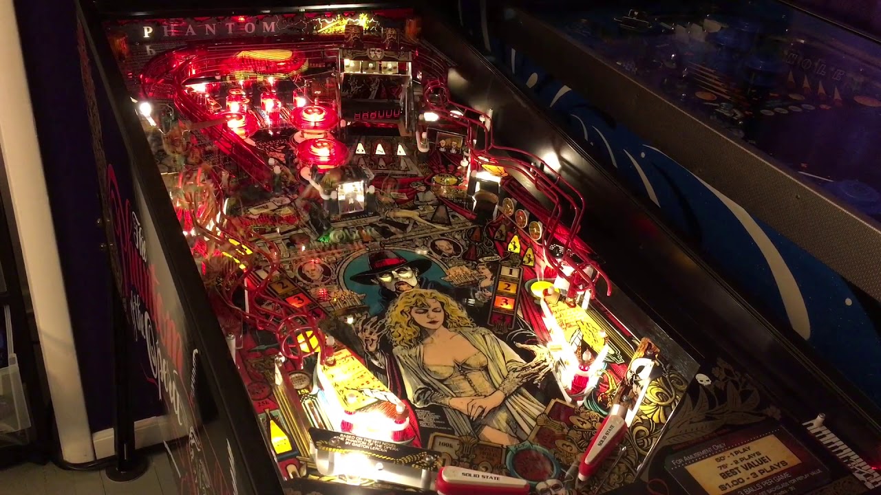 Phantom of the opera pinball restoration play test