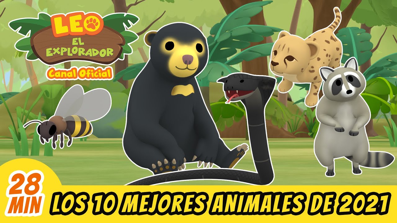 Los Animales Más Populares De 2021 Parte 4 - Leo, El Explorador | Animación - Familia - Niños