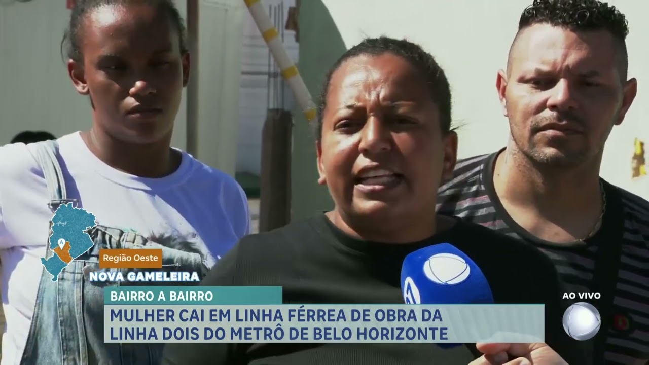Bairro a Bairro: moradora perde perna ao cair em acúmulo de entulho nas obras do metrô em BH