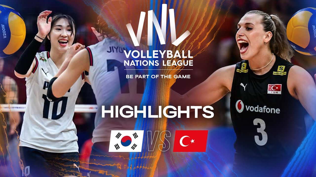 Korea 🇰🇷 vs. T&uuml;rkiye 🇹🇷 - Highlights | Week 2 | Women's VNL 2025