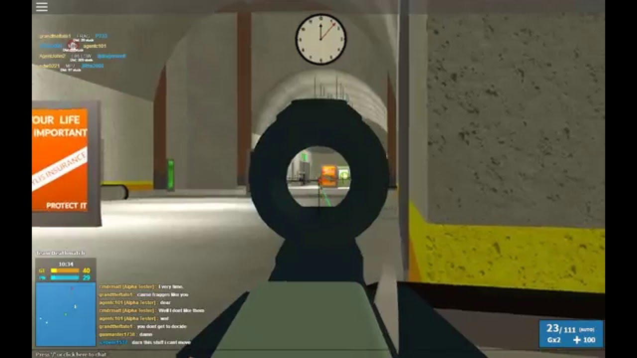 Roblox Phantom Forces - Metro Map and Multi-kills