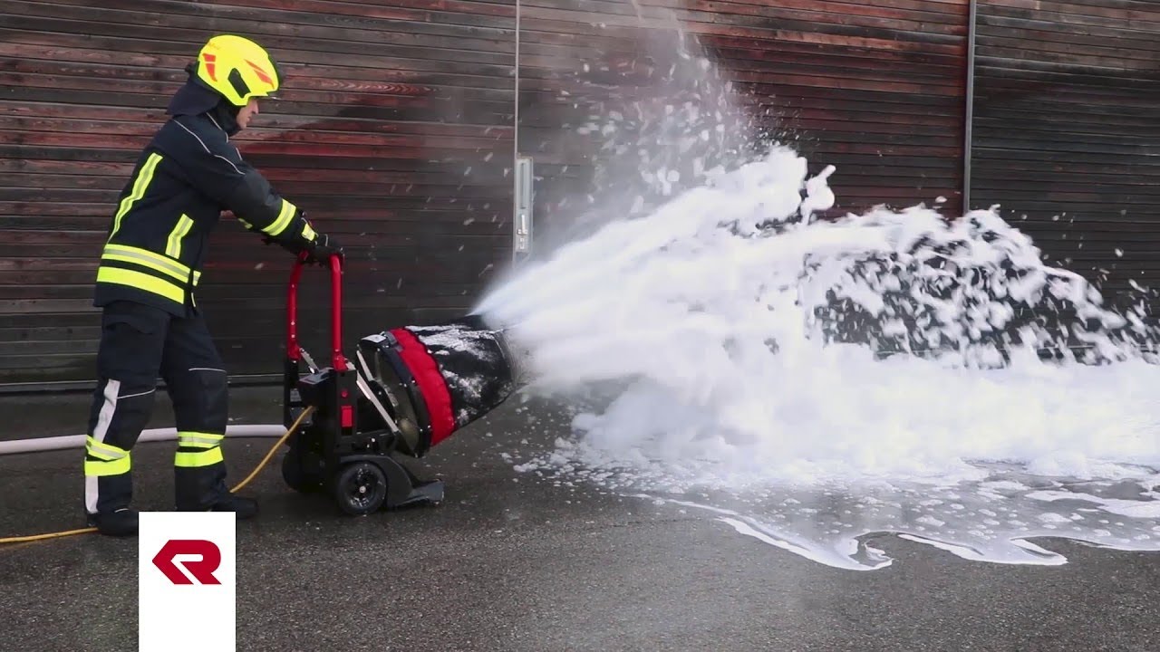 FANERGY fan as a foam generator - Rosenbauer