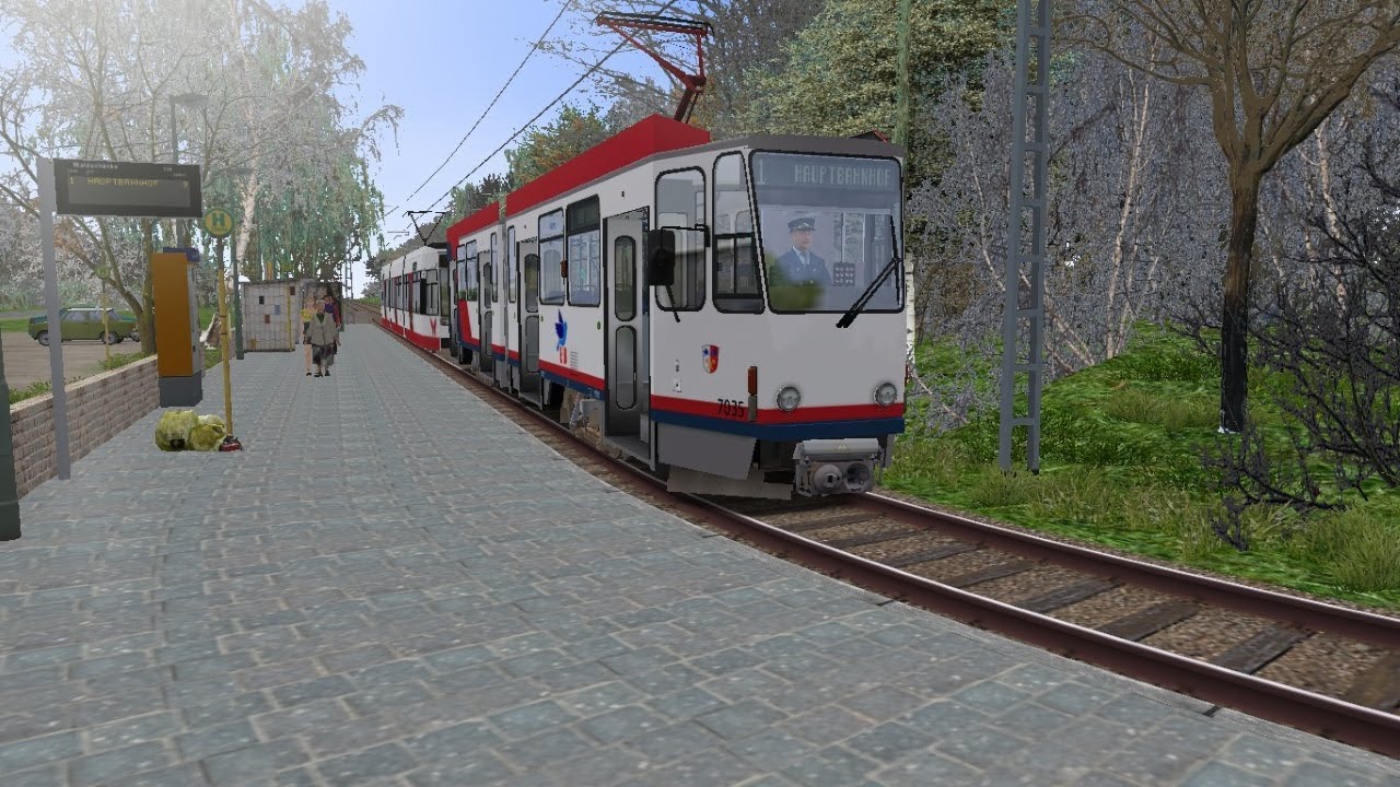 OMSI 2|Eberlinsee, linia 1|Tatra KT4D|