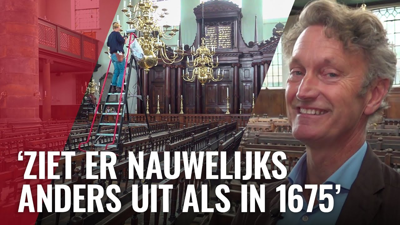 Zo ziet de Portugese synagoge eruit na vier jaar restaureren
