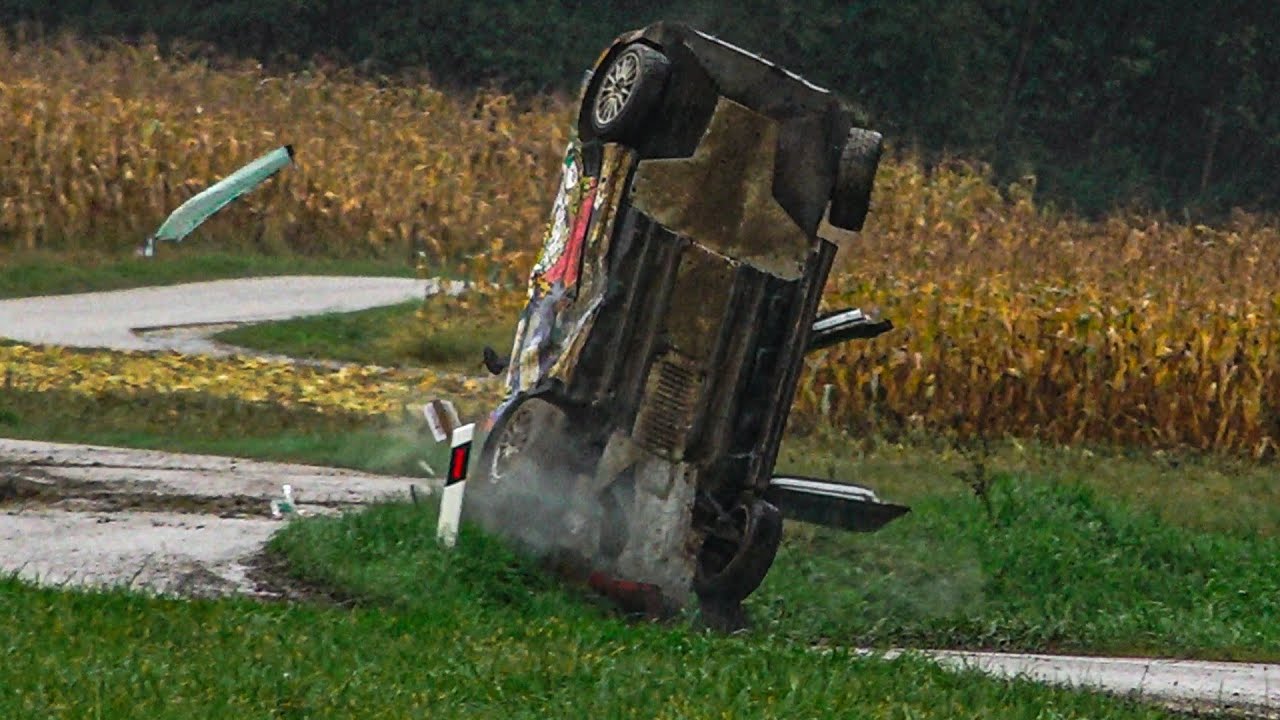 Big Crash & Difficult Conditions | ERC Rally Croatia 2025 | RMrallyCAT