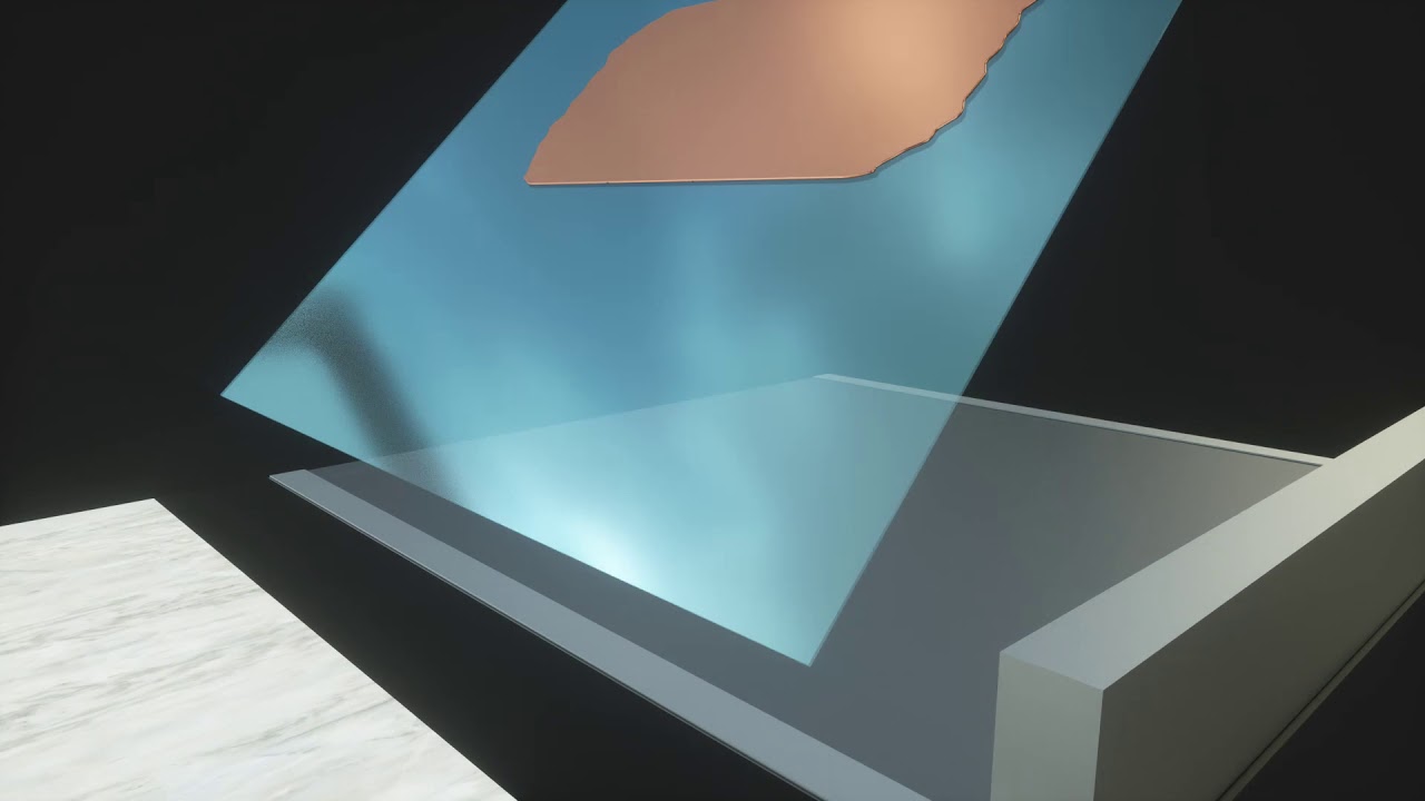 Laser induced forward transfer animation