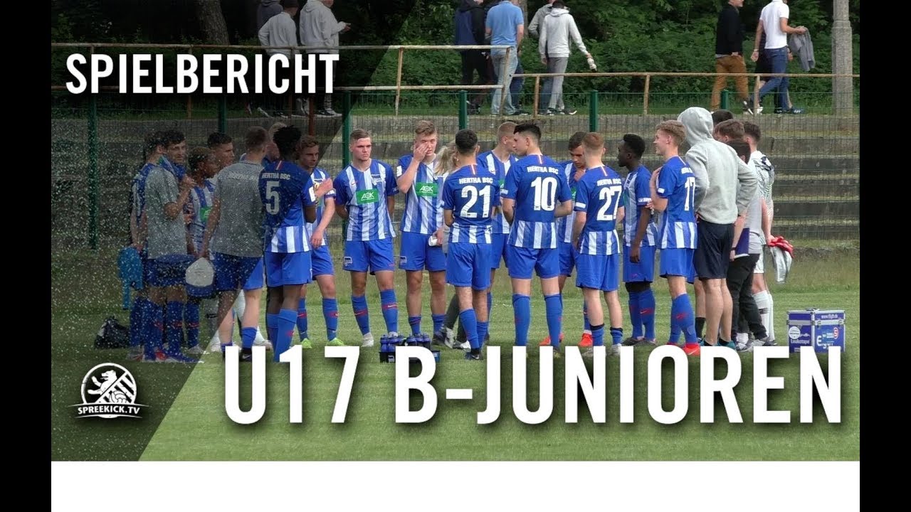 1. FC Union Berlin U17 - Hertha BSC U17 (Halbfinale, B-Junioren-Pokal)