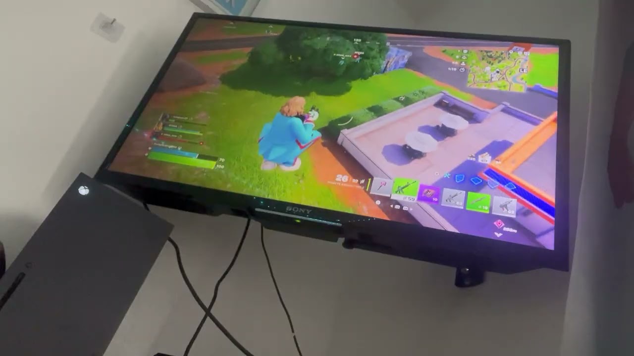 I played Fortnite with my new skin