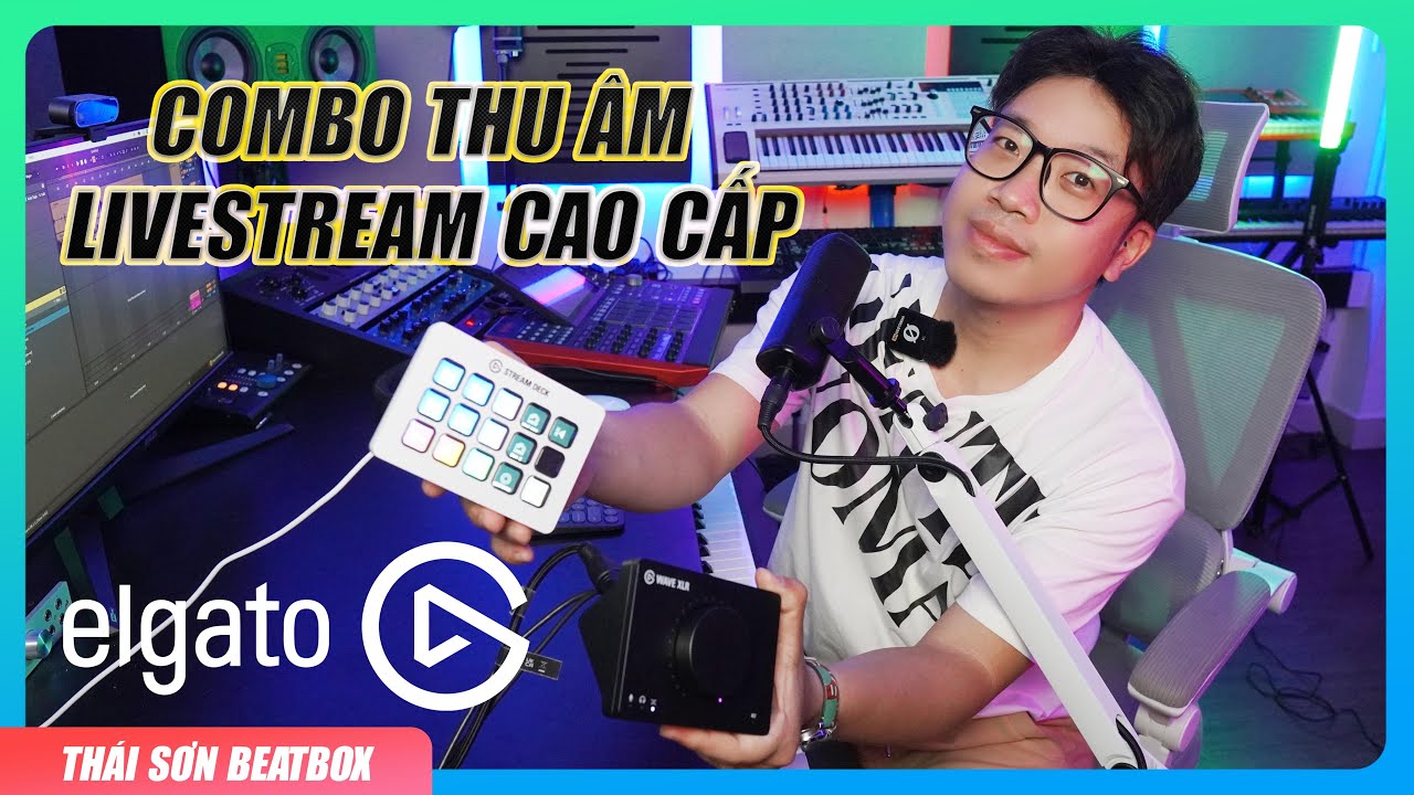 Combo Thu Âm Livestream Cao Cấp Elgato – Đỉnh Nhất Cho Streamer 2025