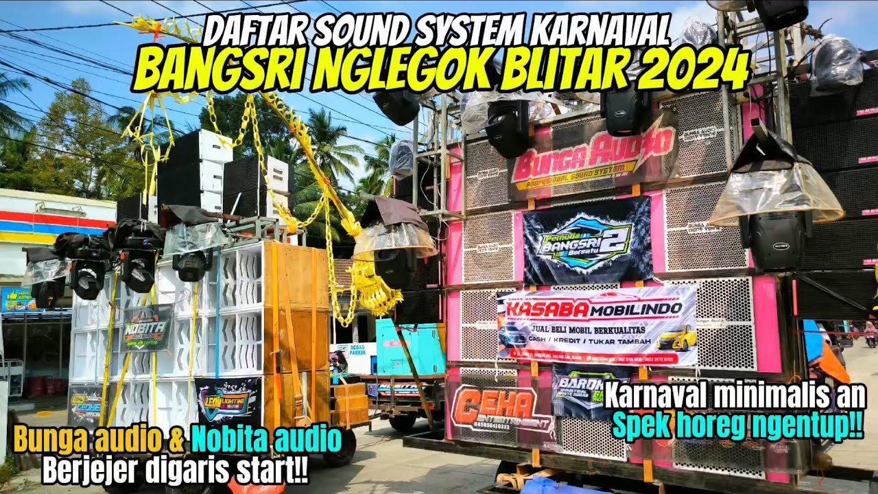Spek pickup minimalis!! DAFTAR PESERTA KARNAVAL BANGSRI NGLEGOK BLITAR 2024🔥