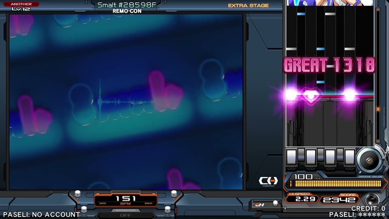 beatmania IIDX 29 CastHour Smalt #28598F SPA 正規