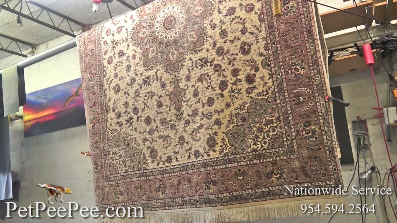Oriental rug cleaning using the Dead Sea minerals who suffer from allergy & sensitivity to chemicals
