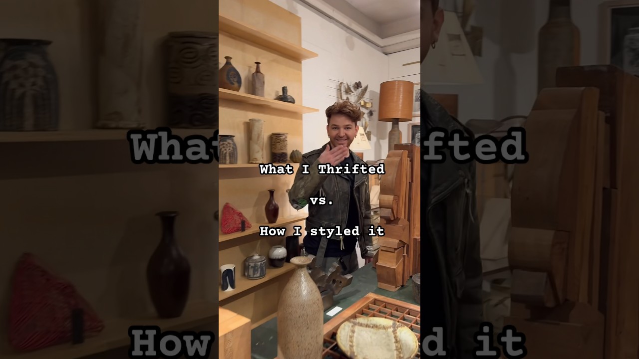 What I Thrifted vs. How I Styled It