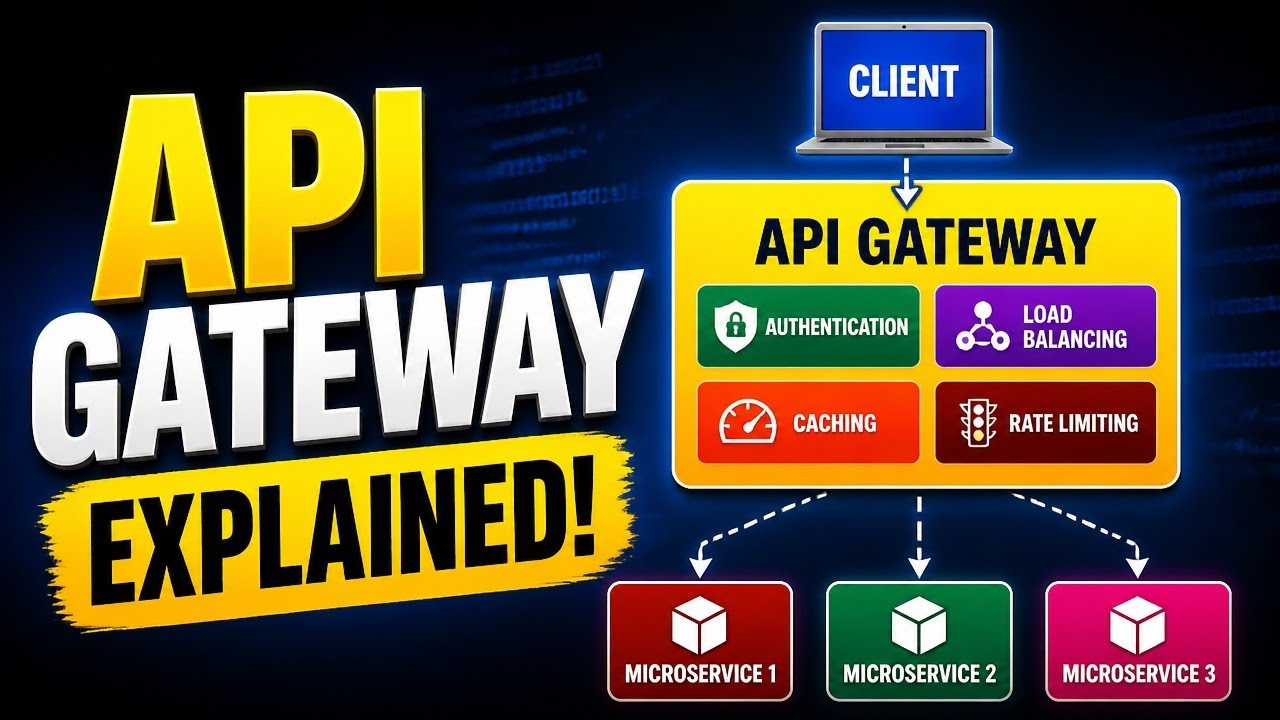 API Gateway Explained | Role in Microservices Architecture