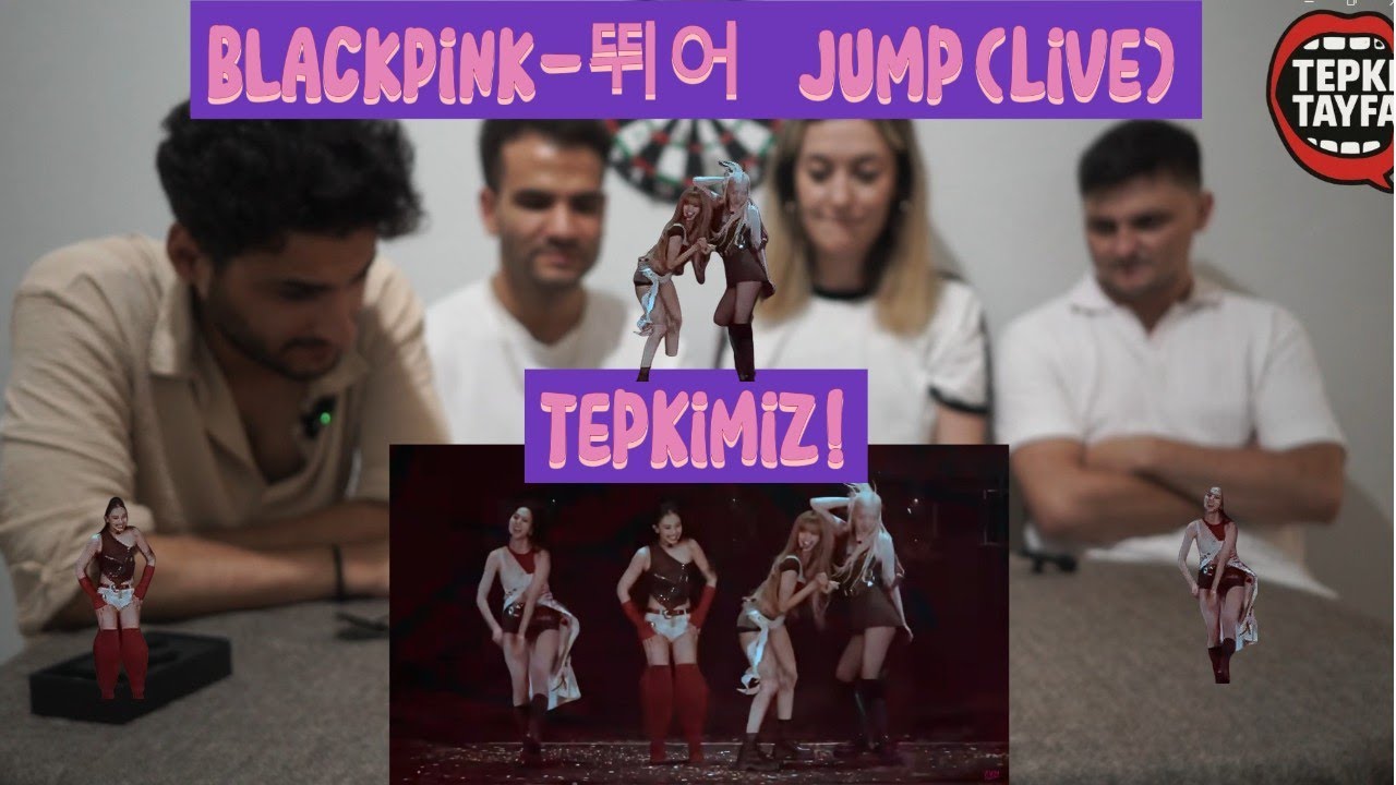BLACKPINK - 뛰어 Jump (Live from Deadline World) Videosuna İlk Tepkimiz! 😱🔥🎶
